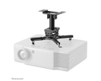 Neomounts CL25-530BL1 Soporte de techo para proyector - alt. 25,5 cm - fácil montaje - movimiento completo