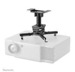 Neomounts CL25-530BL1 Soporte de techo para proyector - alt. 25,5 cm - fácil montaje - movimiento completo