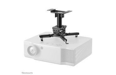 Neomounts CL25-530BL1 Soporte de techo para proyector - alt. 25,5 cm - fácil montaje - movimiento completo