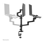 Neomounts DS20-425BL2 Support d'écran à fixer avec support pour ordinateur portable 17-27" - économie d'espace