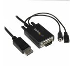 StarTech.com Câble adaptateur DisplayPort vers VGA de 3 m avec audio - M/M - 1920x1200 / 1080p