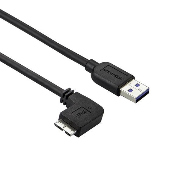 StarTech.com - Cable 1m USB A a USB C Acodado - en Ángulo Recto