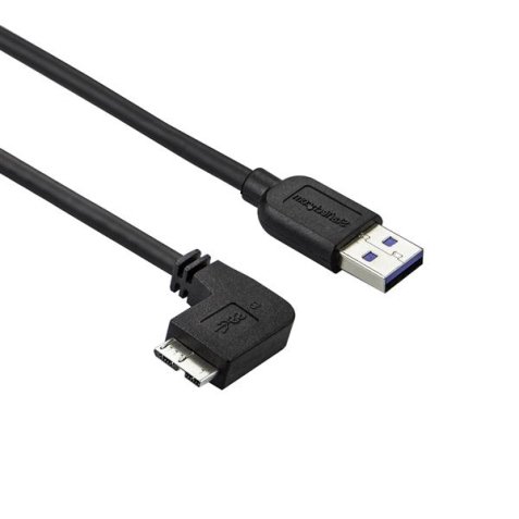 Cable USB3AU2MLS, 2 m, USB A, Micro-USB B, USB 3.2 Gen 1 (3.1 Gen 1), 5000 Mbit/s, Negro