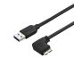 StarTech.com USB3AU2MRS USB Kabel 2 m USB 3.2 Gen 1 (3.1 Gen 1) USB A Micro-USB B Schwarz