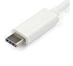 StarTech.com Adaptateur vidéo USB-C vers VGA - M/F - 1920x1200 / 1080p - Blanc