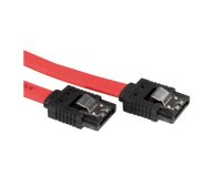 Nilox SATA - SATA, 0.5m SATA cable SATA 7-pin Black, Red