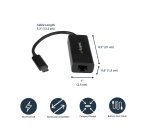 StarTech.com ??USB-C to Gigabit Ethernet Adapter - Black?