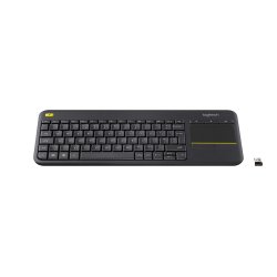 LOGITECH  WIRELESS TOUCH KEYBOARD K400 PLUS - DARK - FRA - CENTRAL