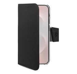 Celly WALLY mobile phone case 17 cm (6.7") Wallet case Black