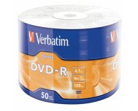 Verbatim 43791 DVD en blanco 4,7 GB DVD-R 50 pieza(s)