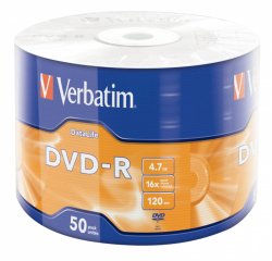 Verbatim 43791 DVD en blanco 4,7 GB DVD-R 50 pieza(s)