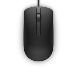 Dell MS116 - souris - USB - noir