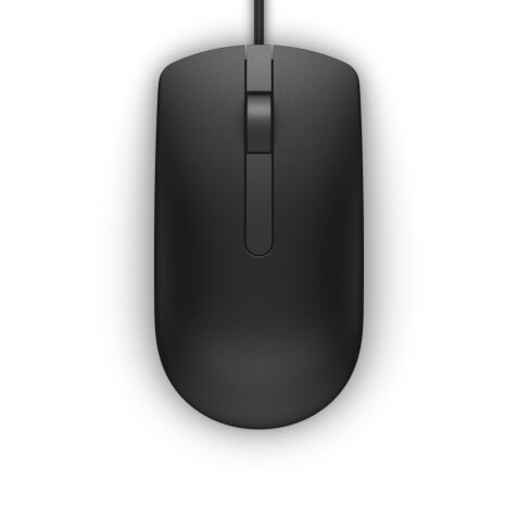 DELL MS116 souris Bureau Ambidextre USB Type-A Optique 1000 DPI