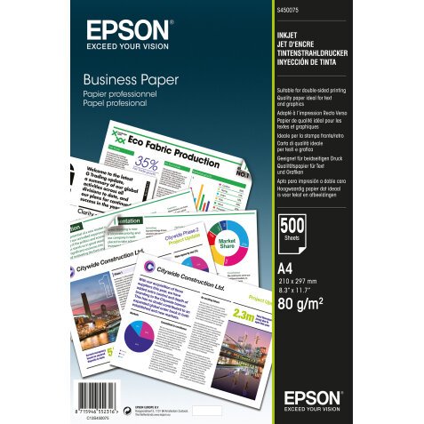 Epson Business Paper - A4 - 500 Sheets