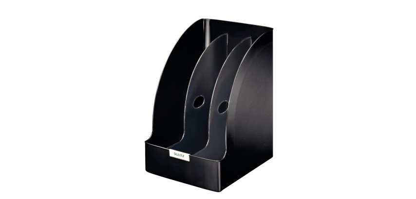 Porte-revue Plus Jumbo, format A4, polystyrène, noir