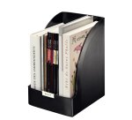 Porte-revue Plus Jumbo, format A4, polystyrène, noir