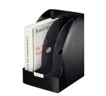 Porte-revue Plus Jumbo, format A4, polystyrène, noir