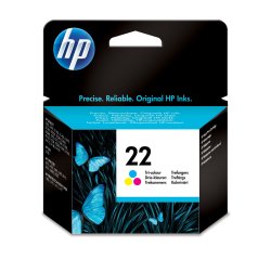 HP 22 Tri-color Original Ink Cartridge