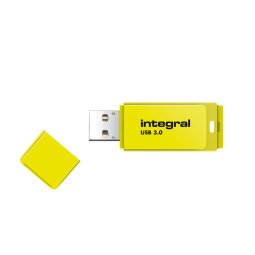 Clé USB 3.0 Neon 64Go Jaune INFD64GoNEONYL3.0