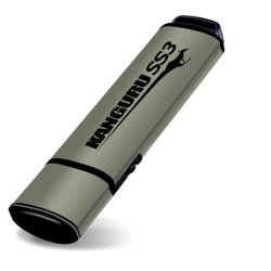 iStorage Kanguru 64GB SS3 USB3.0 lecteur USB flash 64 Go USB Type-A 3.2 Gen 1 (3.1 Gen 1) Aluminium