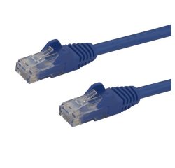 StarTech.com 10m CAT6 Ethernet Cable - Blue CAT 6 Gigabit Ethernet Wire -250MHz 100W PoE RJ45 UTP Network/Patch Cord Snagless w/Strain Relief Individually Tested