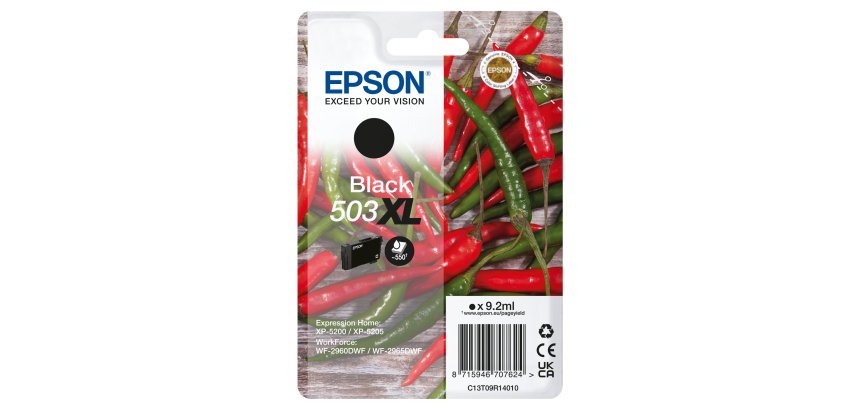 Epson 503XL cartouche d'encre 1 pièce(s) Original Rendement élevé (XL) Noir