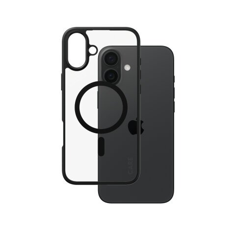 PanzerGlass CARE by PG UrbCom BLK MagS iPhone16 6.7 funda para teléfono móvil Transparente