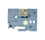 Brother TZE-MPGG31 ruban d'étiquette Noir sur or