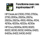 HP Cartouche d’encre trois couleurs 305XL grande capacité authentique