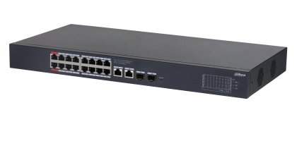 Dahua Technology CS4220-16GT-240 Gestito L2 Gigabit Ethernet (10/100/1000) Supporto Power over Ethernet (PoE) Nero