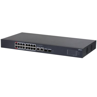 Dahua Technology CS4220-16GT-240 Gestito L2 Gigabit Ethernet (10/100/1000) Supporto Power over Ethernet (PoE) Nero