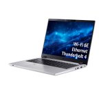 Acer TravelMate TMP214-56-TCO-58VG Intel Core 5 120U Ordinateur portable 35,6 cm (14") WUXGA 16 Go DDR5-SDRAM 512 Go SSD Wi-Fi 6E (802.11ax) Windows 11 Pro Argent Français