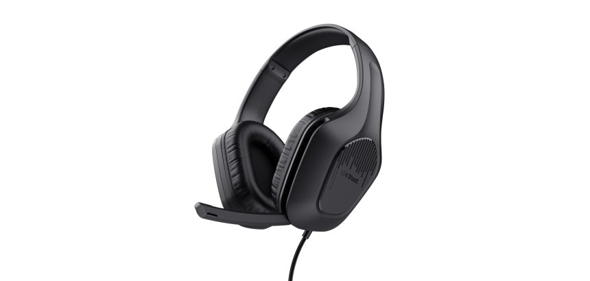 Trust GXT 415 Zirox Kabelgebundenes Gaming-Headset Schwarz