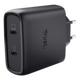 Trust Maxo Chargeur GaN USB-C 65W à 2 ports