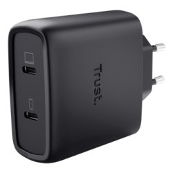 Trust Maxo Chargeur GaN USB-C 65W à 2 ports