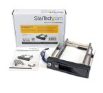 StarTech.com Rack Móvil Aluminio para Disco Duro HDD SATA de 3,5" Pulgadas sin Bandeja Bahía de 5,25"