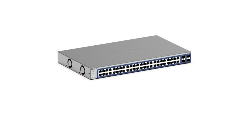 NETGEAR GS748T Géré L2/L3/L4 Gigabit Ethernet (10/100/1000) Noir, Gris