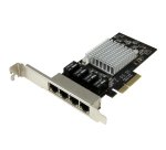 StarTech.com Carte réseau PCI Express à 4 ports Gigabit Ethernet avec chipset Intel I350