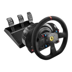 Thrustmaster T300 Ferrari Integral Racing Wheel Alcantara Edition Nero Sterzo + Pedali Analogico/Digitale PC, PlayStation 4, Playstation 3