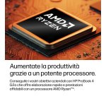 HP ProBook 4 G2a Next Gen AI Wolf Pro Security Edition AMD Ryzen™ 7 250 Computer portatile 40,6 cm (16") WUXGA 16 GB DDR5-SDRAM 512 GB SSD Wi-Fi 6E (802.11ax) Windows 11 Pro Argento