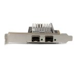 StarTech.com Carte réseau PCI Express à 2 ports fibre optique 10 Gigabit Ethernet avec SFP+ ouvert et chipset Intel