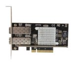 StarTech.com Carte réseau PCI Express à 2 ports fibre optique 10 Gigabit Ethernet avec SFP+ ouvert et chipset Intel