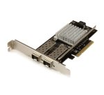 StarTech.com Carte réseau PCI Express à 2 ports fibre optique 10 Gigabit Ethernet avec SFP+ ouvert et chipset Intel