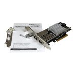 StarTech.com 2-Port 10G Fiber Network Card with Open SFP+ - PCIe, Intel Chip
