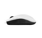 CHERRY MC 2000 Souris filaire, molette multi directionnelle, blanc grisé, USB
