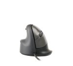 R-Go Tools Souris Ergonomique R-Go HE Break avec logiciel de pause, gaucher, grand (longueur de la main > 185 mm), filaire, noir