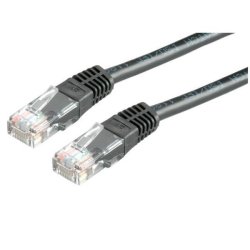 Nilox 2.0m Cat6 UTP networking cable Black 2 m U/UTP (UTP)