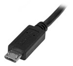 StarTech.com Câble d'extension Micro USB de 50 cm - M/F - Noir