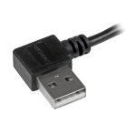StarTech.com Câble USB A vers Micro B de 2 m avec connecteurs coudés à angle droit - M/M - Noir