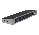 StarTech.com Station d'Accueil USB 3.0 à 3 Écrans avec 2x 4K DisplayPort et HDMI - Hub USB-A à 5 Ports (1x Fast-Charge), Audio 3,5 mm, GbE - Docking Station Universelle USB Type-A pour PC Portable, Win/MacOS
